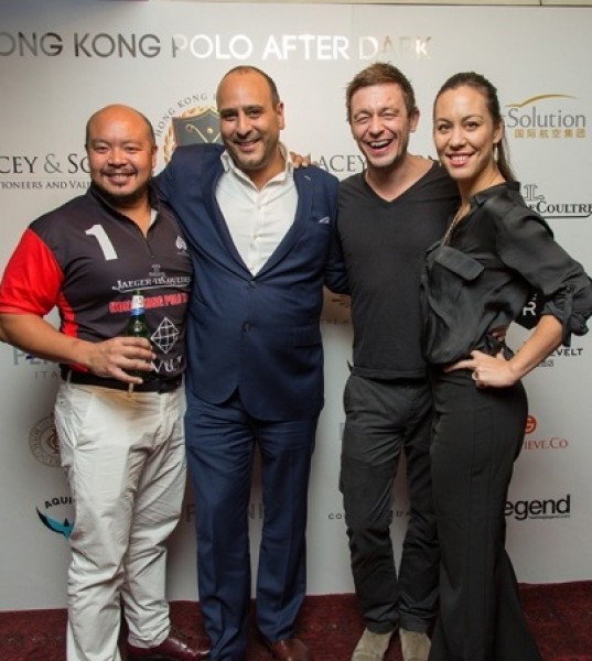 Celebrating Hong Kong Polo Victories at the Polo After Dark Party