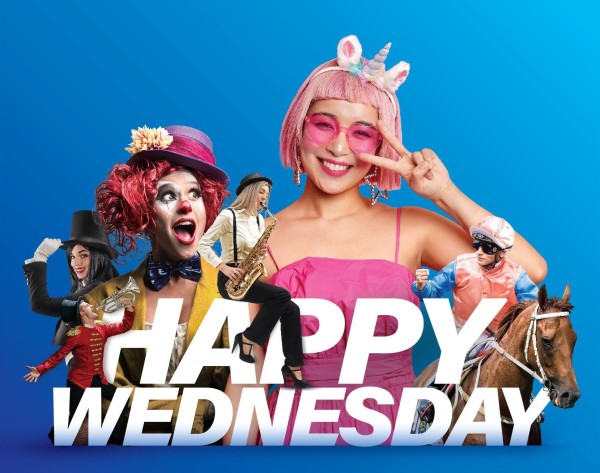 Happy Wednesday returns with 'The Greatest Show in Town'