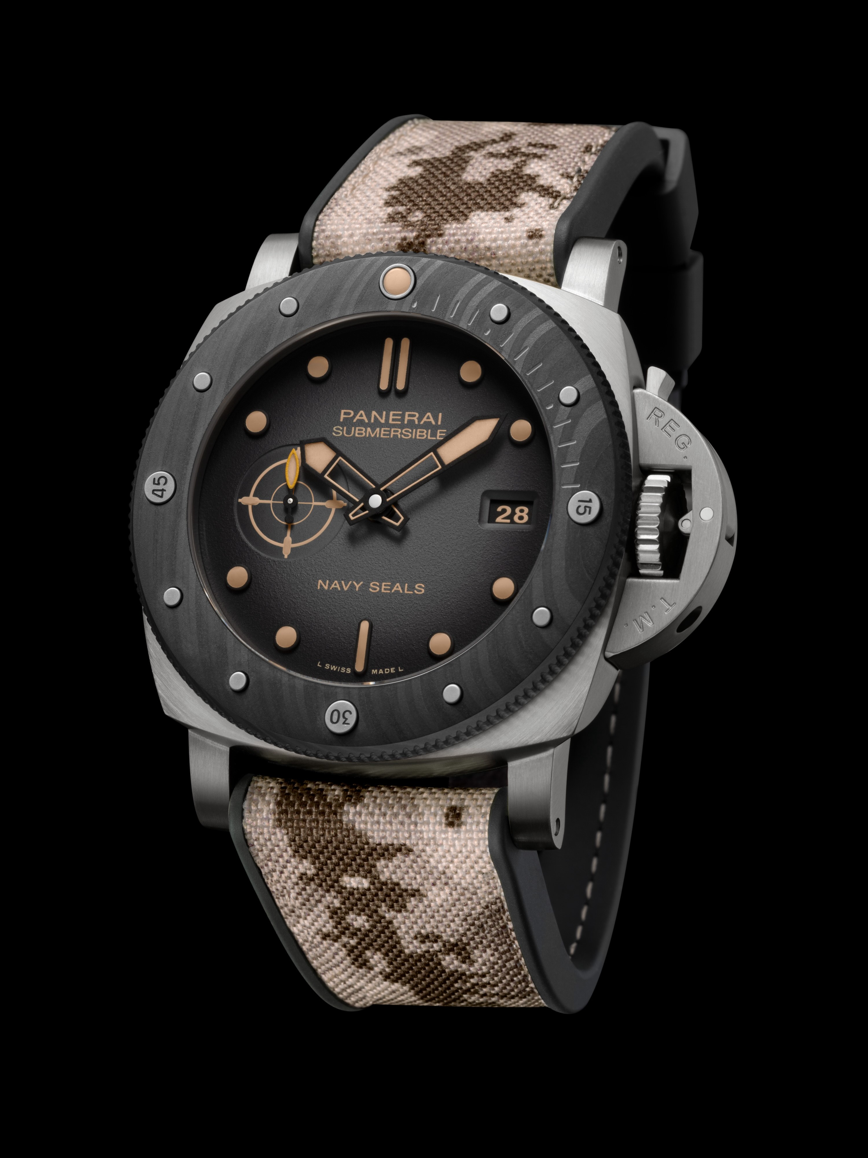 Submersible Navy SEALs Titanio PAM01669