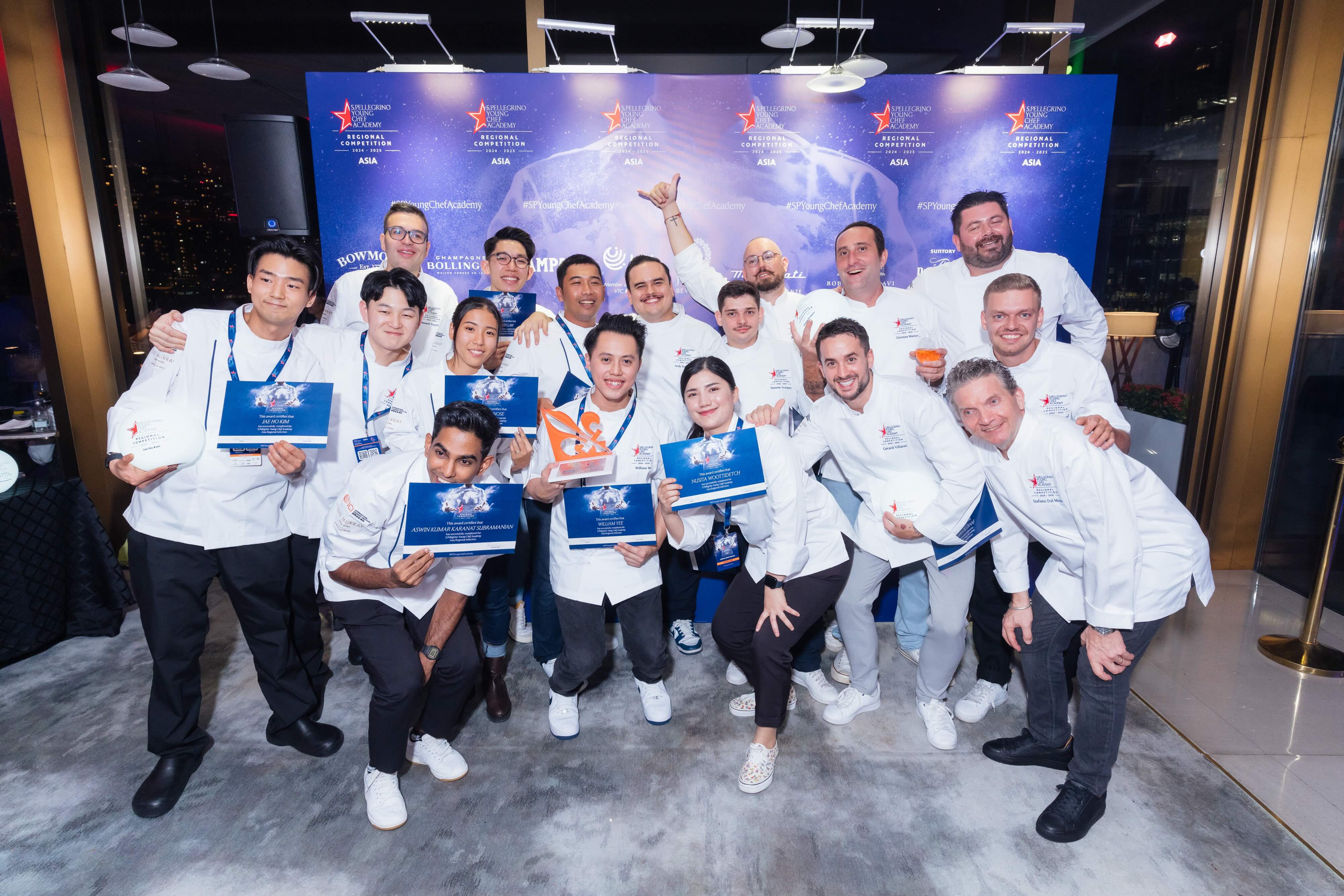 Young chefs and their mentors