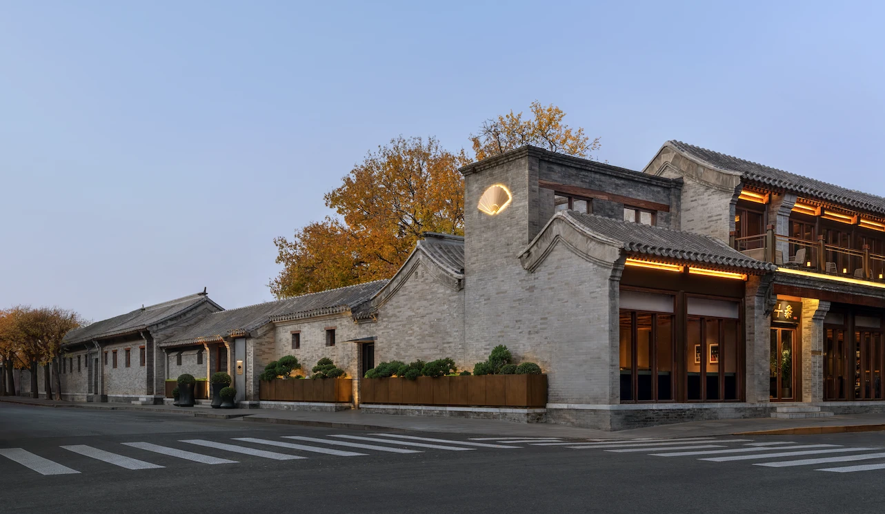 The Mandarin Oriental Qianmen, Beijing, fans out across 10 alleys of the Caochang Hutong.
