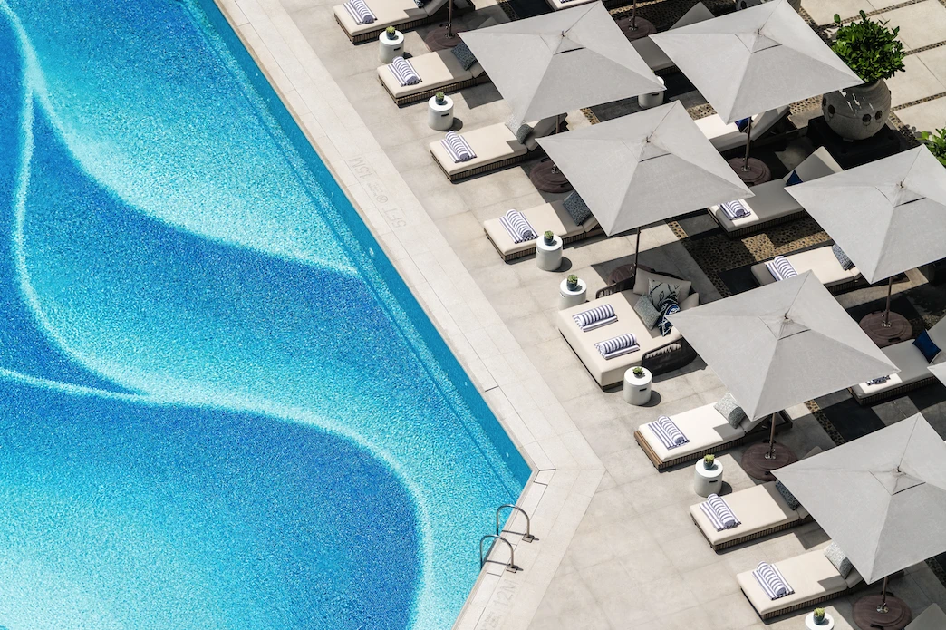 Regent Hong Kong's pool.