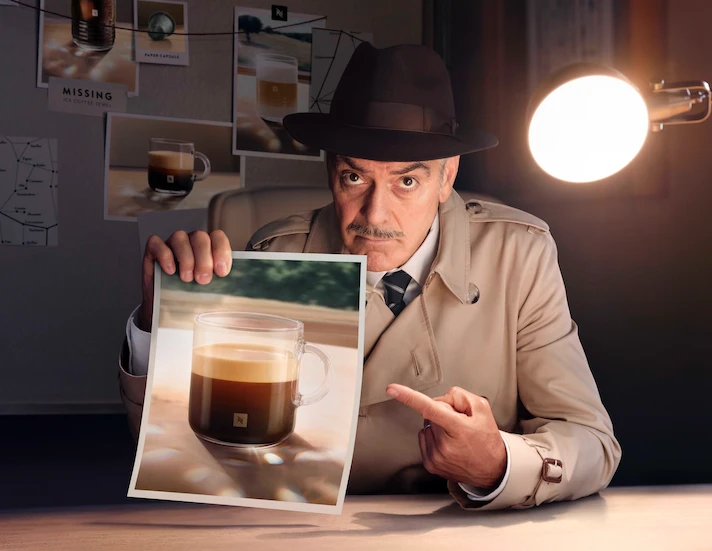 George Clooney on keeping prized Nespresso coffee capsules safe