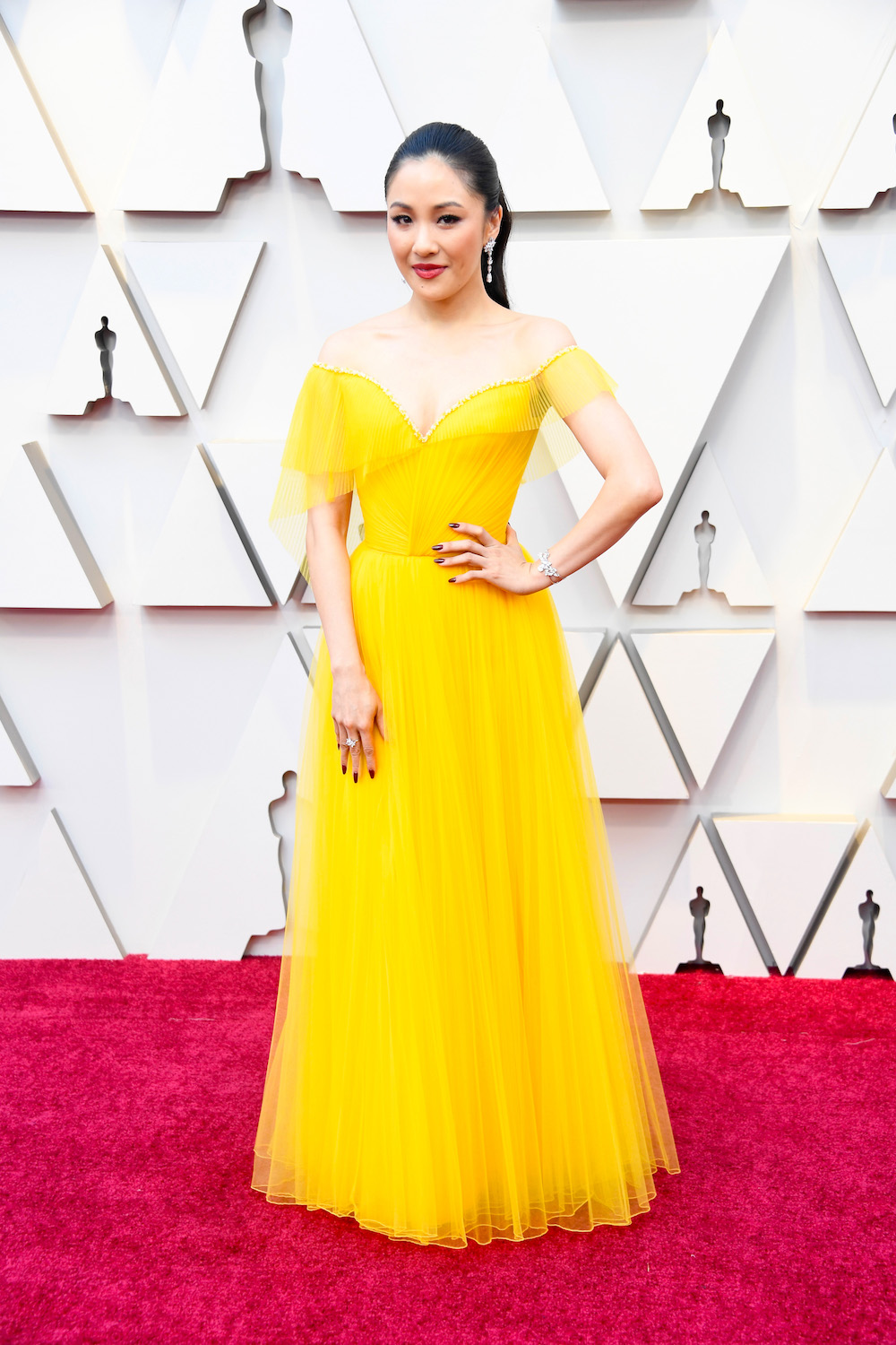 Constance Wu in Atelier Versace