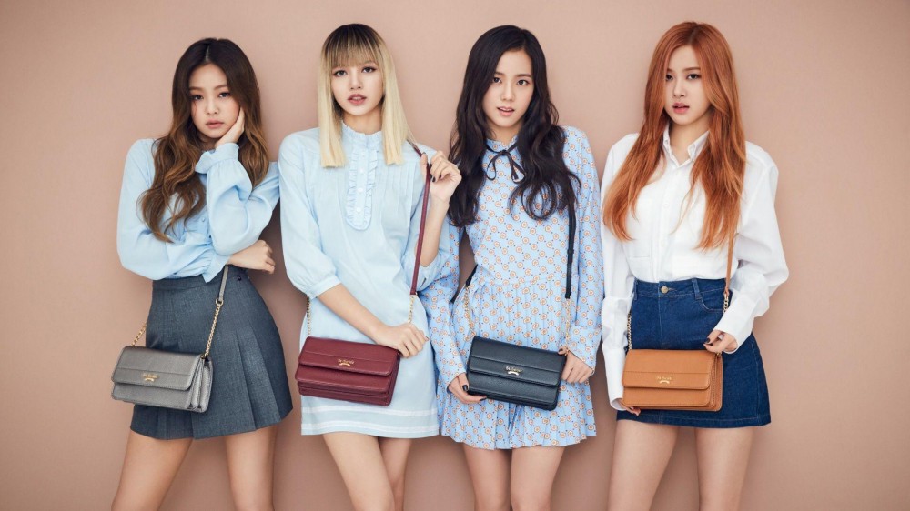 BlackPink photoshoot for Saint Scott 